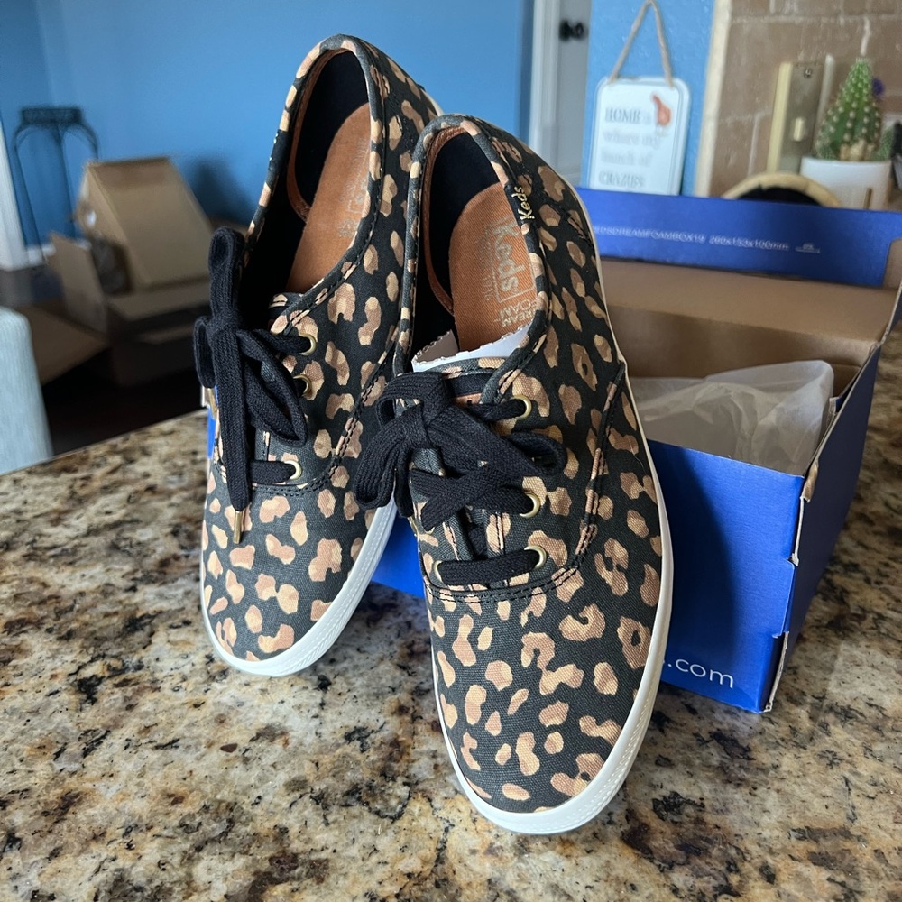 Keds Leopard Print Sneakers